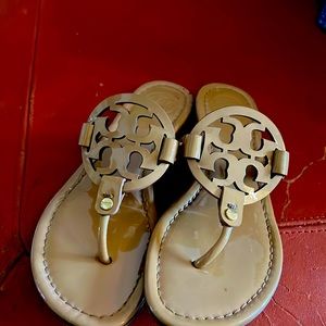Tory Burch Miller patent sandals